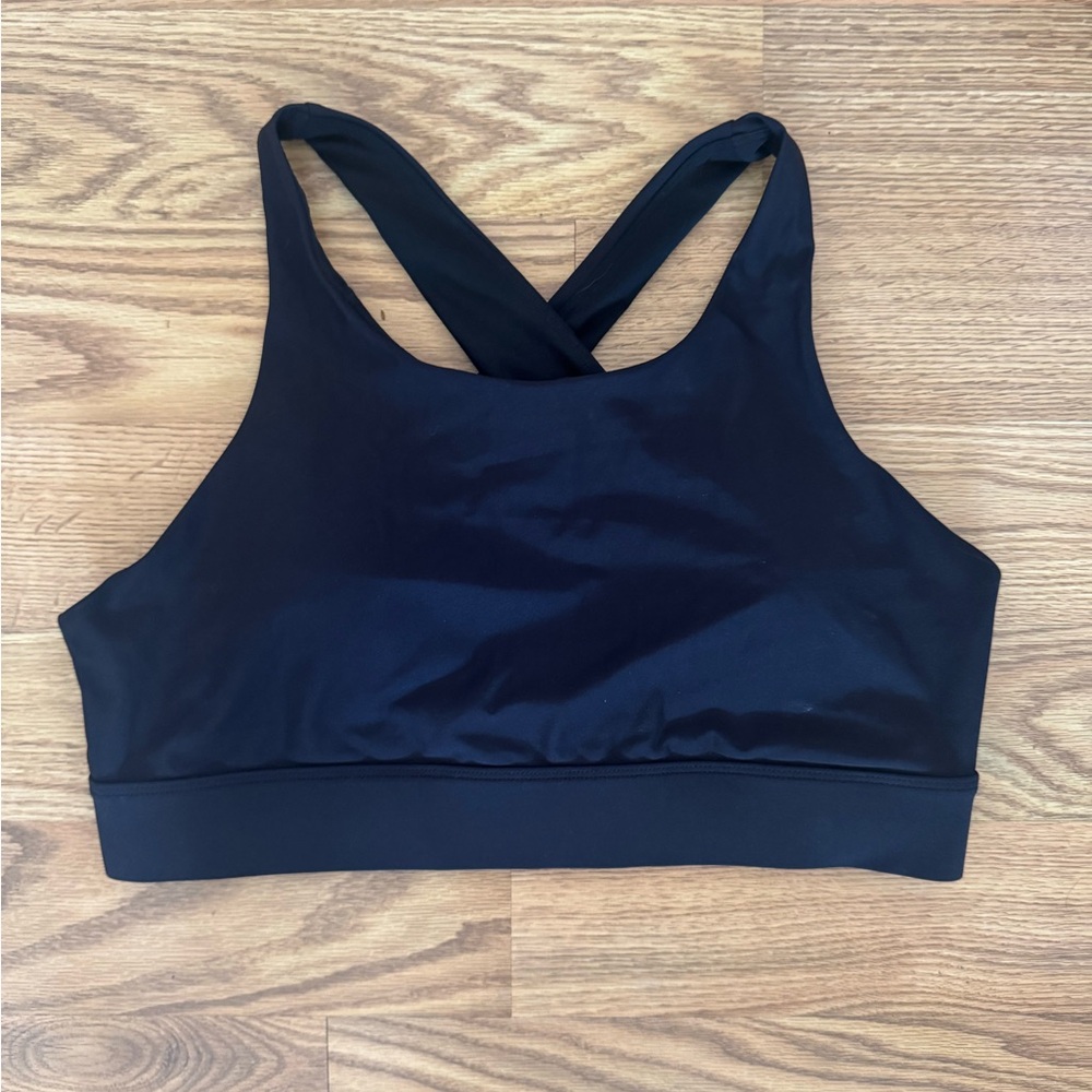 Fabletics - Black Sports Bra - XL